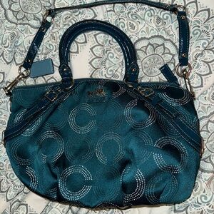 Coach Madison Dotted Op Art Sophia Satchel Handbag
SKU 31751